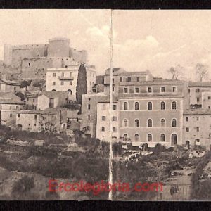 ad8456 - CARTOLINA DOPPIA  D'EPOCA - Roma Provincia - Nerola