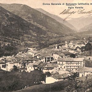 ab4805 -  CARTOLINA  D'EPOCA -  Cuneo Provincia -  SAMPEYRE  1915