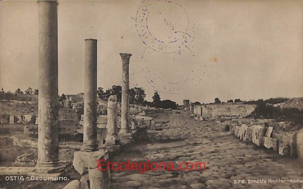 ad8458 - CARTOLINA D'EPOCA - Roma Provincia - Ostia