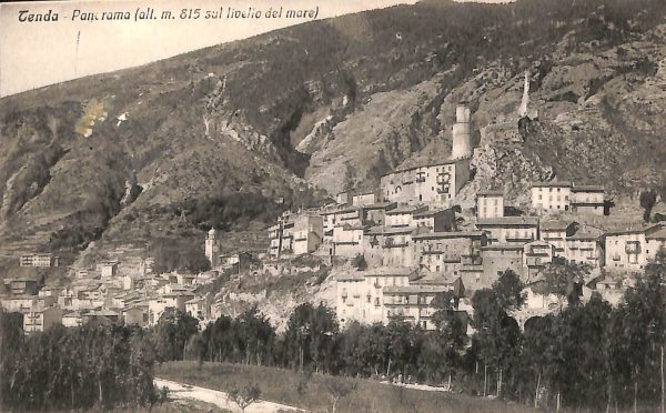 ab4813 -  CARTOLINA  D'EPOCA -  Cuneo Provincia -  TENDA