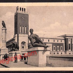 ah7246 - CARTOLINA  D'EPOCA - Pescara Città - Ponte Littorio e Palazzo di Città