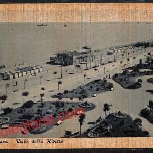 ah7253 - CARTOLINA  D'EPOCA - Pescara Città - Viale della Riviera