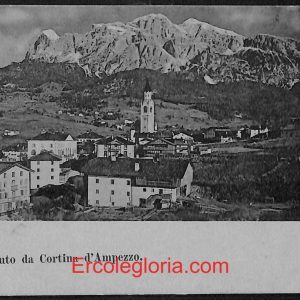 ae1155 - CARTOLINA  D'EPOCA - Belluno Provincia - Cortina d' Ampezzo