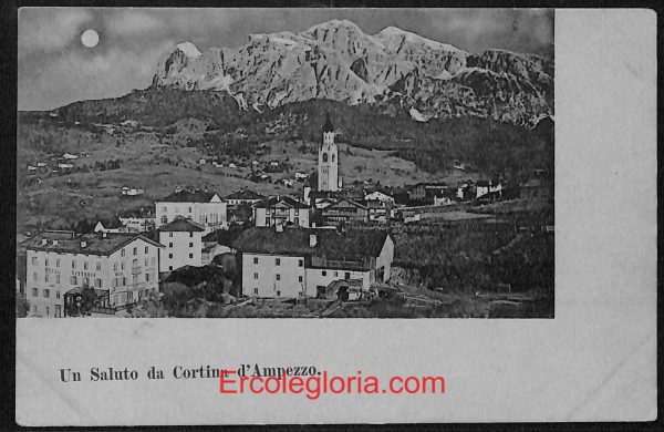 ae1155 - CARTOLINA  D'EPOCA - Belluno Provincia - Cortina d' Ampezzo