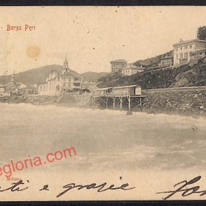 ag4710 - CARTOLINA D'EPOCA - Imperia Provincia - Oneglia   1902
