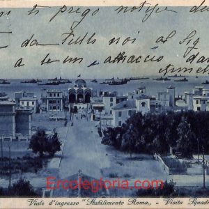 ad8471 - CARTOLINA D'EPOCA - Roma Provincia - Ostia