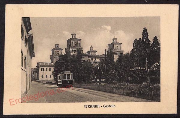 ae6079 - CARTOLINA D'EPOCA - Ferrara Città - Castello