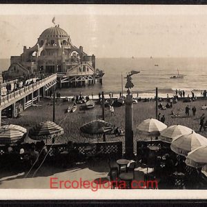 ad8484 - CARTOLINA D'EPOCA - Roma Provincia - Ostia  1927