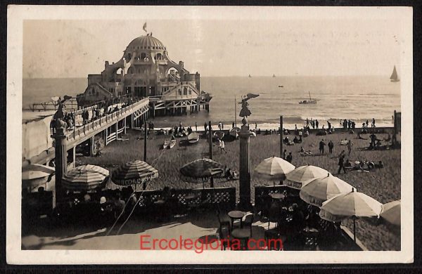 ad8484 - CARTOLINA D'EPOCA - Roma Provincia - Ostia  1927