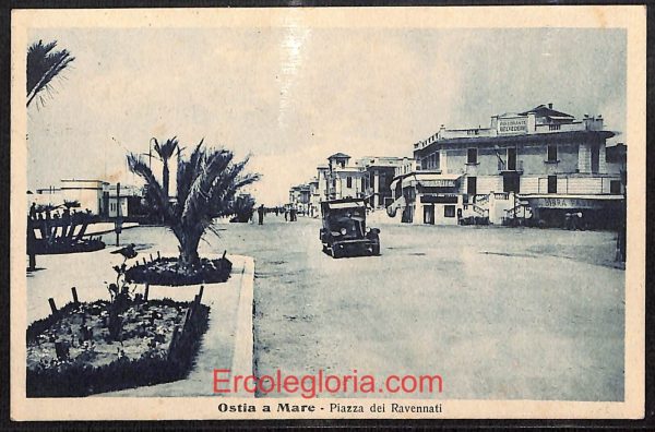 ad8485 - CARTOLINA D'EPOCA - Roma Provincia - Ostia