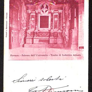 ae6088 - CARTOLINA D'EPOCA - Ferrara Città - Palazzo dell' Università