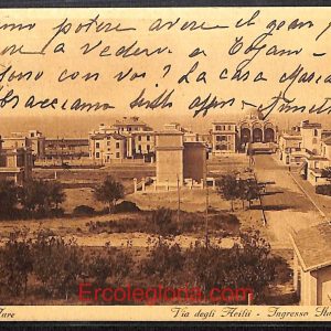 ad8487 - CARTOLINA D'EPOCA - Roma Provincia - Ostia  1927