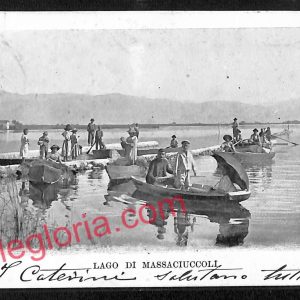 ag6667 - CARTOLINA D'EPOCA - Lucca Provincia - Lago di Massaciuccoli