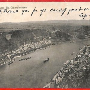 aa7758  - Ansichtskarten VINTAGE  POSTCARD: GERMANY Deutschland -  St. Goar 1904