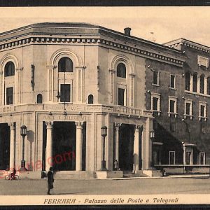 ae6098 - CARTOLINA D'EPOCA - Ferrara Città - Palazzo delle Poste e Telegrafi