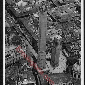 ae2401 - CARTOLINA  D'EPOCA - Bologna Città - Torri degli Asinelli