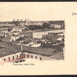 ae6100 - CARTOLINA D'EPOCA - Ferrara Città - Panorama della Città   1902
