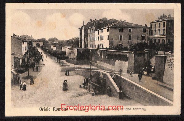 ad8500 - CARTOLINA D'EPOCA - Roma Provincia - Oriolo Romano