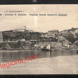 ai4940 - CARTOLINA D'EPOCA - Savona Città - Caserma San Giacomo