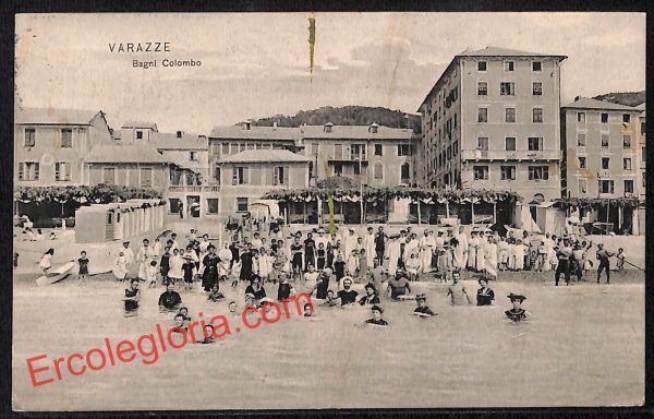 ai5206 - CARTOLINA D'EPOCA - Savona Provincia - Varazze