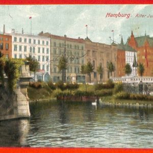 aa7490 - Ansichtskarten VINTAGE POSTCARD: Deutschland GERMANY - HAMBURG Jungfern
