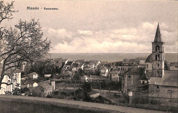 ab7254 -  CARTOLINA  D'EPOCA - Savona Provincia - ALASSIO