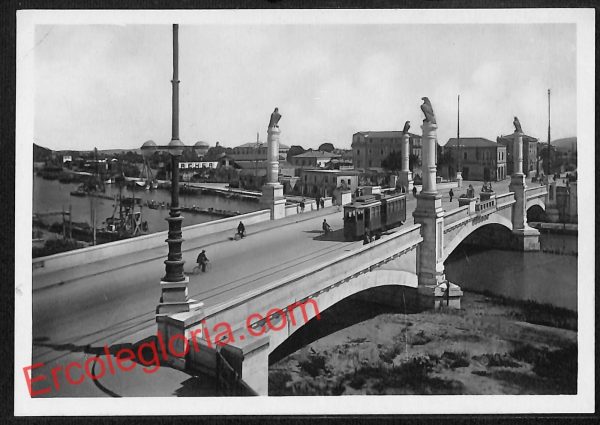 ah7275 - CARTOLINA  D'EPOCA - Pescara Città - Ponte Littorio