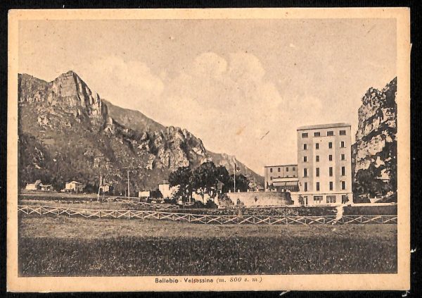 ab6585 -  CARTOLINA  D'EPOCA - Lecco Provincia - BALLABIO