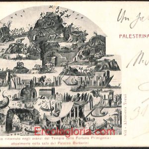 ad8506 - CARTOLINA D'EPOCA - Roma Provincia - Palestrina  1903