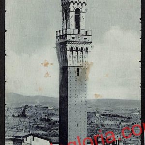 ai5259 - CARTOLINA D'EPOCA - Siena Città - Torre detta del Mangia