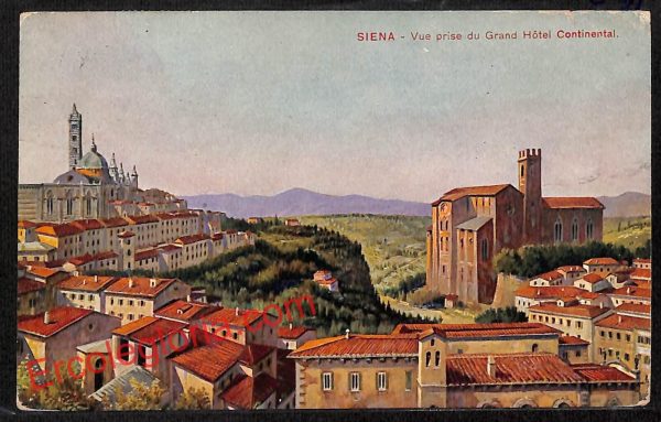 ai5265 - CARTOLINA D'EPOCA - Siena Città - Panorama