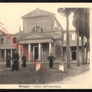 ae2418 - CARTOLINA  D'EPOCA - Bologna Città - Chiesa dell' Osservanza