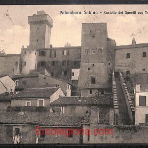 ad8518 - CARTOLINA D'EPOCA - Roma Provincia - Palombara Sabina  1914