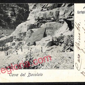 ag6690 - CARTOLINA D'EPOCA - Lucca Provincia - Marmi di Gorfigliano Garfagnana