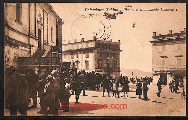 ad8525 - CARTOLINA D'EPOCA - Roma Provincia - Palombara Sabina  1925