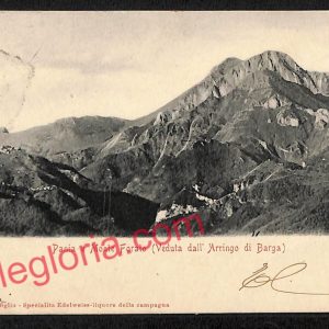 ag6691 - CARTOLINA D'EPOCA - Lucca Provincia - Monte Forato