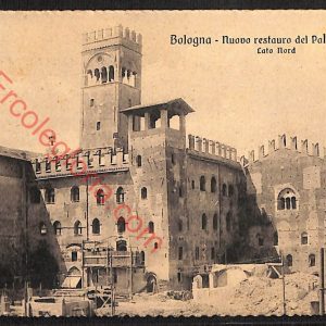 ae2427 - CARTOLINA  D'EPOCA - Bologna Città - Palazzo Re Enzo 1914