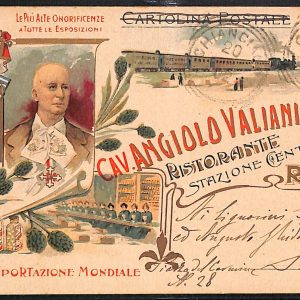 ad0481 - CARTOLINA  D'EPOCA  - Roma Città -  1902