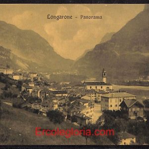 ae1208 - CARTOLINA  D'EPOCA - Belluno Provincia - Longarone