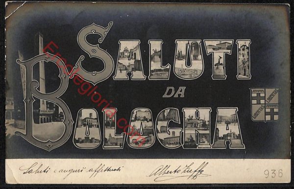ae2434 - CARTOLINA  D'EPOCA - Bologna Città