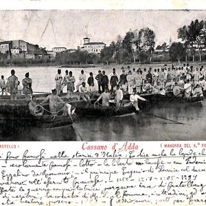 ac4027 - CARTOLINA D'EPOCA - Milano Provincia - CASSANO  D' ADDA