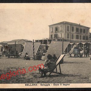 ai0852 - CARTOLINA D'EPOCA - Rimini Provincia - Bellaria