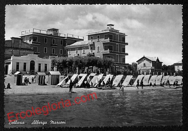 ai0853 - CARTOLINA D'EPOCA - Rimini Provincia - Bellaria
