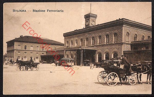 ae2441 - CARTOLINA  D'EPOCA - Bologna Città - Stazione Ferroviaria