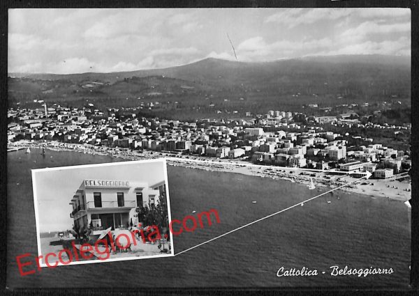 ai0869- CARTOLINA D'EPOCA - Rimini Provincia - Cattolica