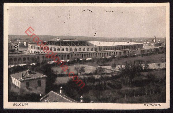 ae2449 - CARTOLINA  D'EPOCA - Bologna Città - Stadio di Calcio  1928