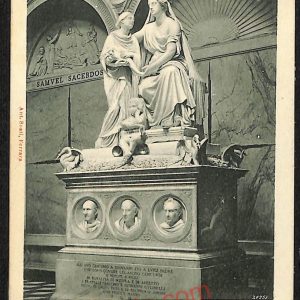 ae6117 - CARTOLINA D'EPOCA - Ferrara - Monumento è dello Sculture Fabio Altini
