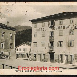 ae1236 - CARTOLINA  D'EPOCA - Belluno Provincia - Pieve di Cadore  1923