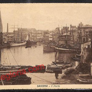 ai4944 - CARTOLINA D'EPOCA - Savona Città - Il Porto