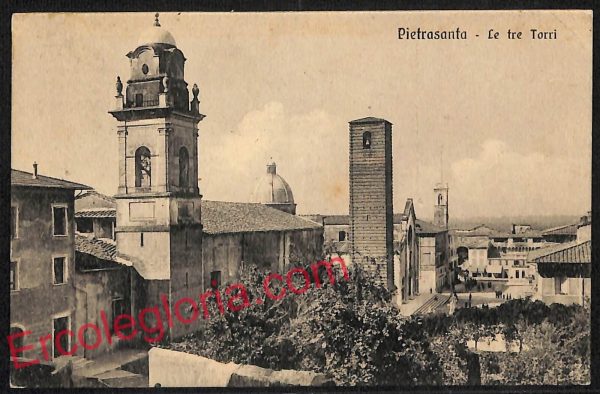 ag6708 - CARTOLINA D'EPOCA - Lucca Provincia - Pietrasanta